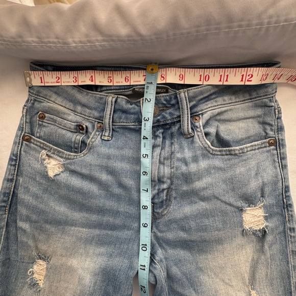 AMERICAN EAGLE Jeans Women 28x30 Next Level Airflex Slim Destroyed Jeans - Picture 11 of 15